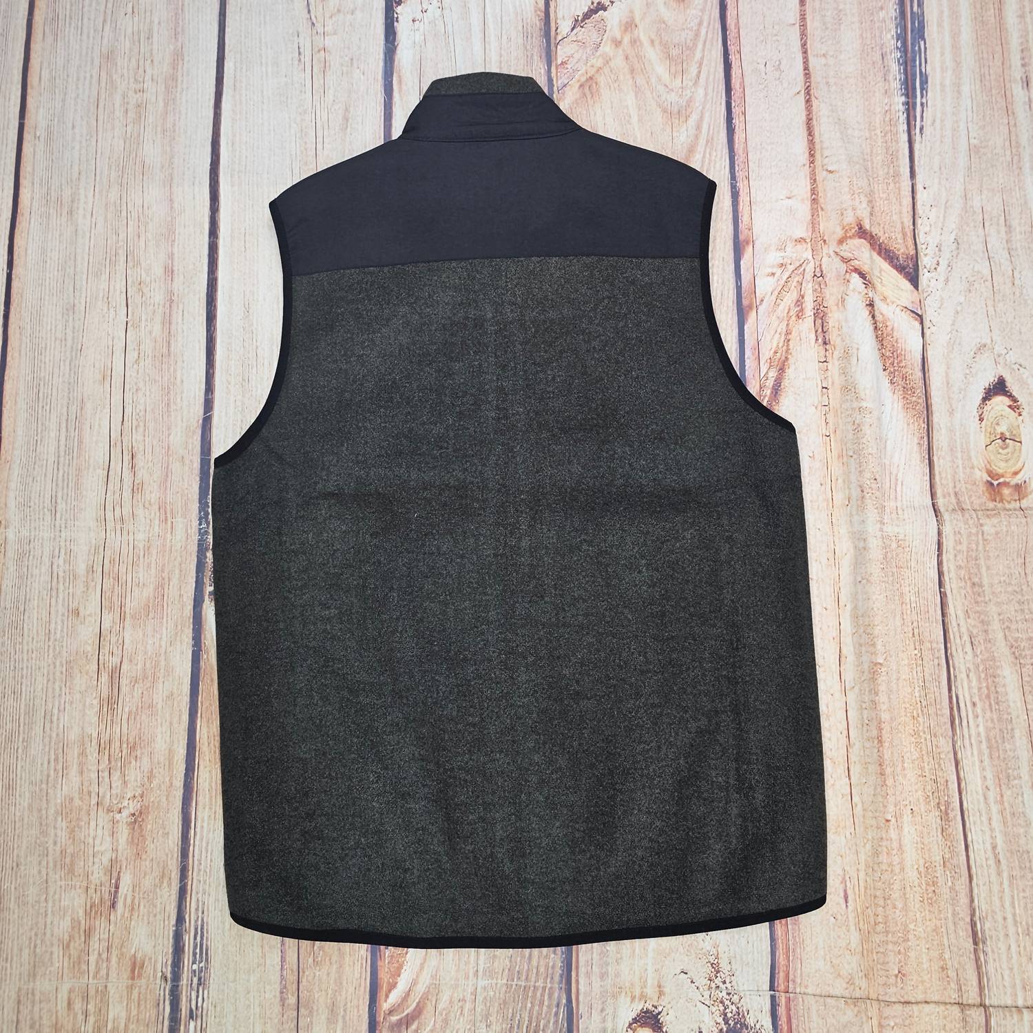 F/X Fusion Men's Collared Field Vest in black - men's jacket - alternate view