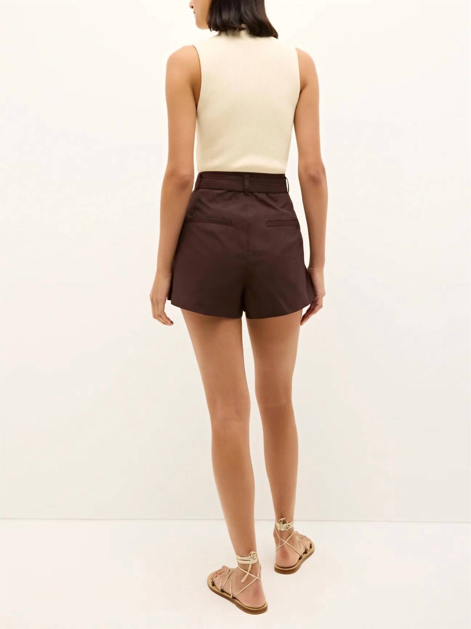 Marie Oliver - Landers Double Pleated Front Shorts