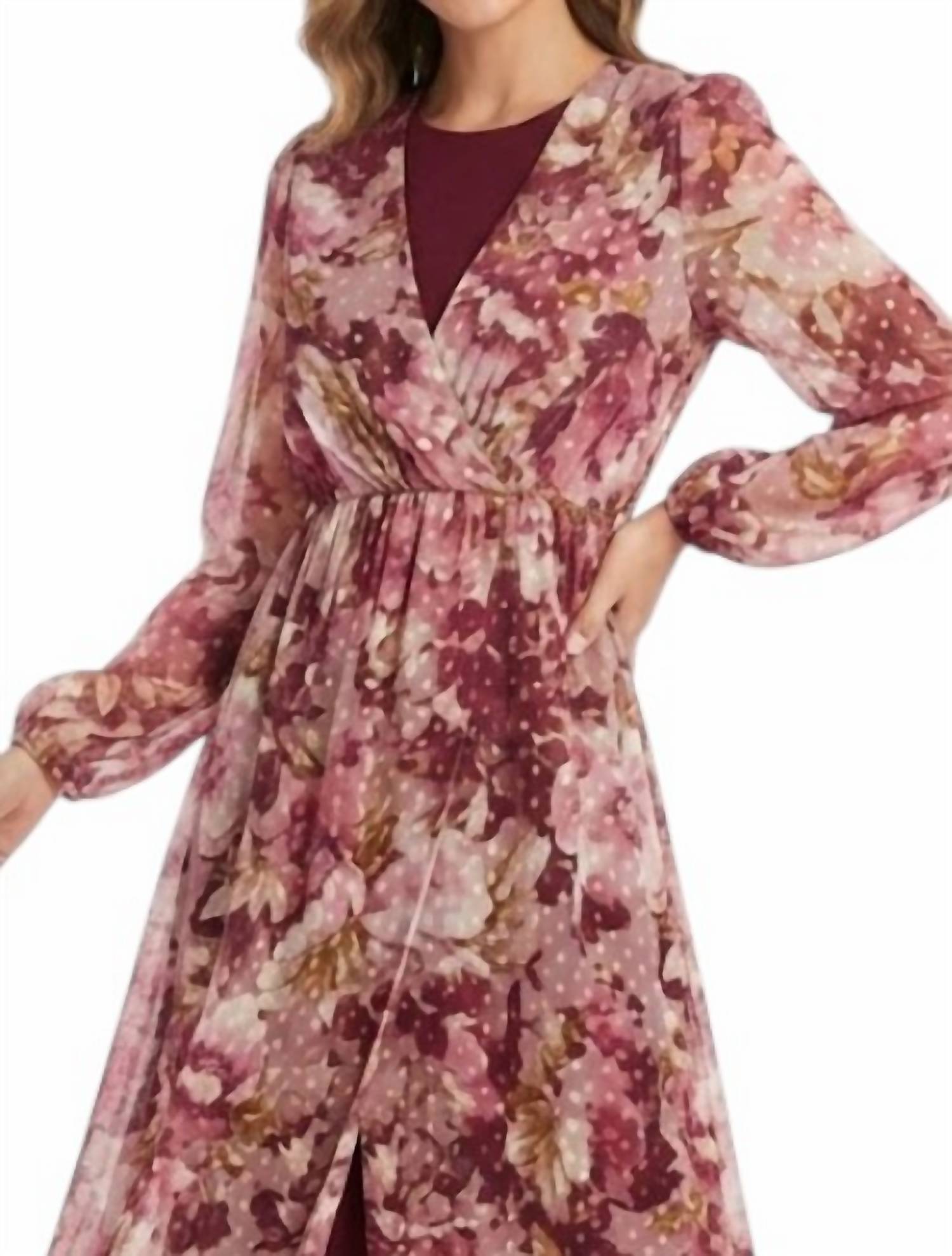 Meet Me In Santorini - Flowy Maxi Dress
