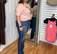 Risen - Carissa High Rise Straight Leg Crop Denim Jeans
