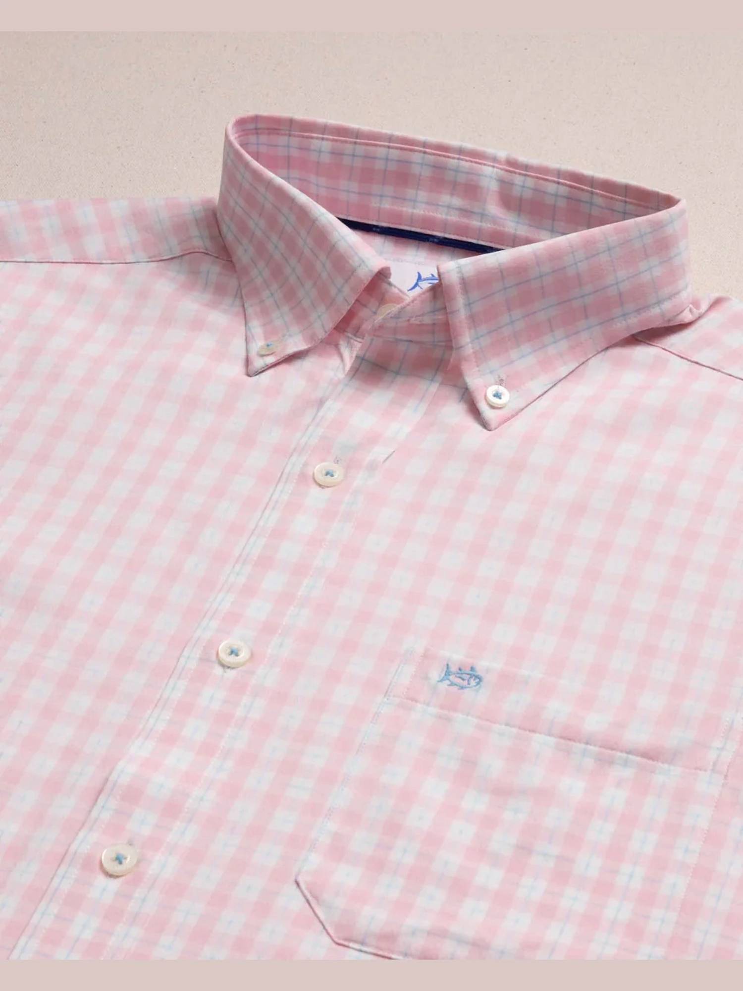 Southern Tide - Precheck Plaid Coastal Breeze Sport Shirt