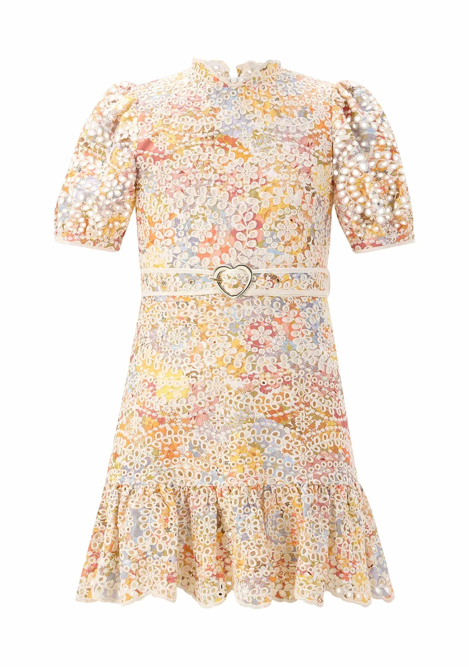 Marlo - Girls Avelle Embroidered Mini Dress
