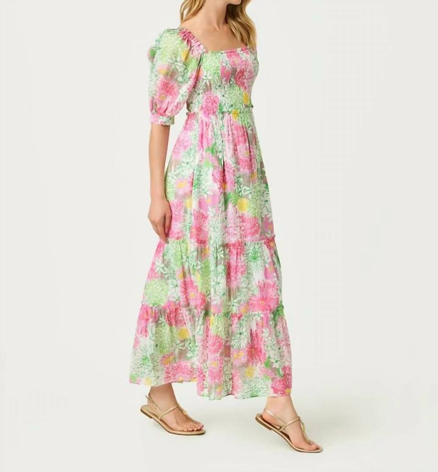 Lilly Pulitzer - HADLY SHORT SLEEVE SMOCKED DRESS
