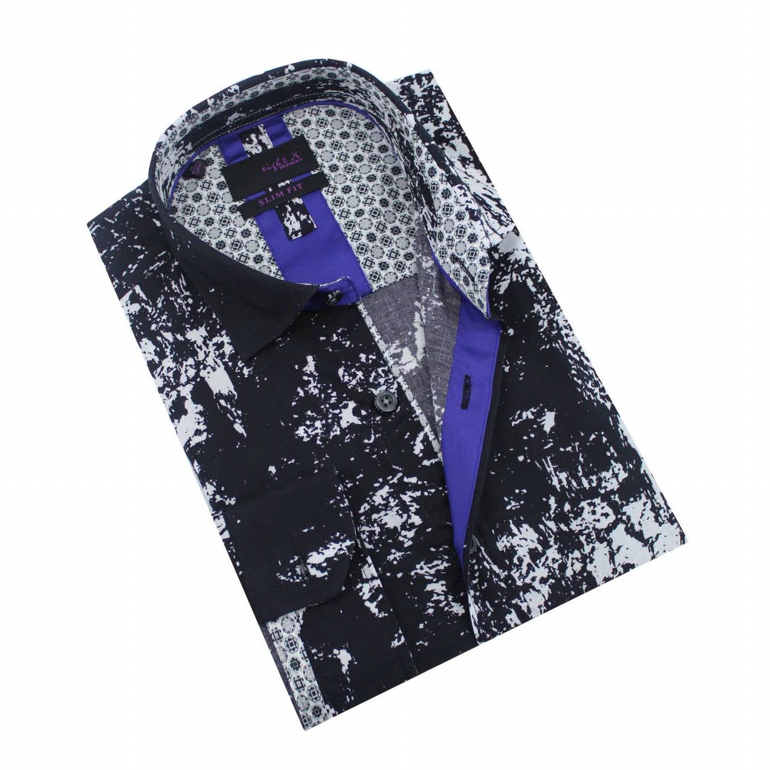 Eight X - Deep Static Button Down Shirt