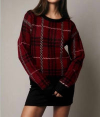 Hem & Thread - AURA PLAID SWEATER