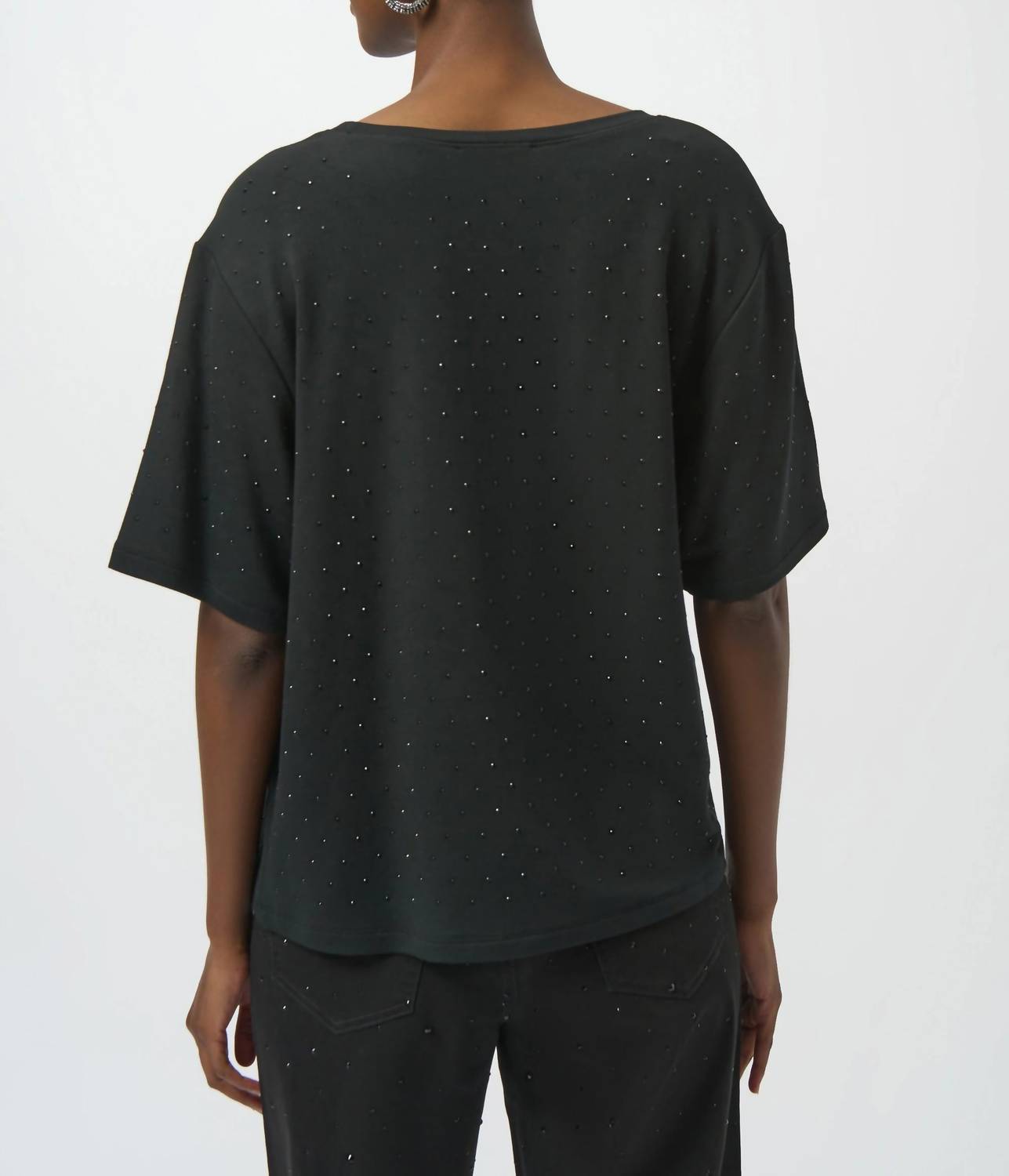 Joseph Ribkoff - Rhinestone Tee