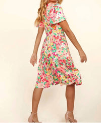 Haptics - Canvas Of Florals Dress