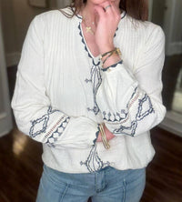 Dylan - Isabelle With Embroidery Tunic