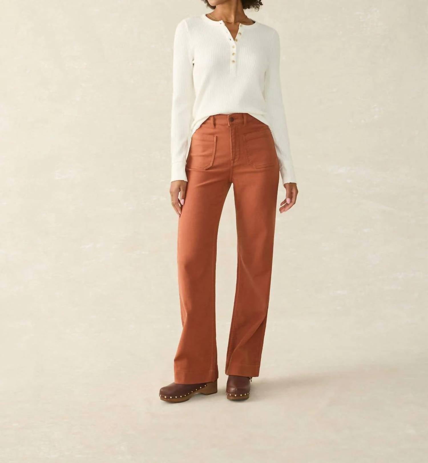 Faherty - Legend Apres Waffle Henley Top