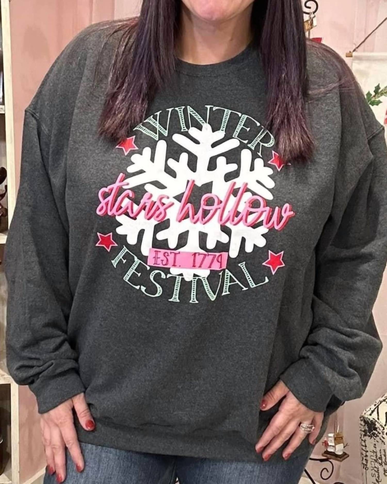 Prickly Pear Tx - Stars Hollow Winter Festival Sweater