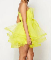 Hot & Delicious - Yassie Party Favor Tulle Mesh Dress