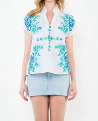 Thml - Women's Floral Embroidered Top
