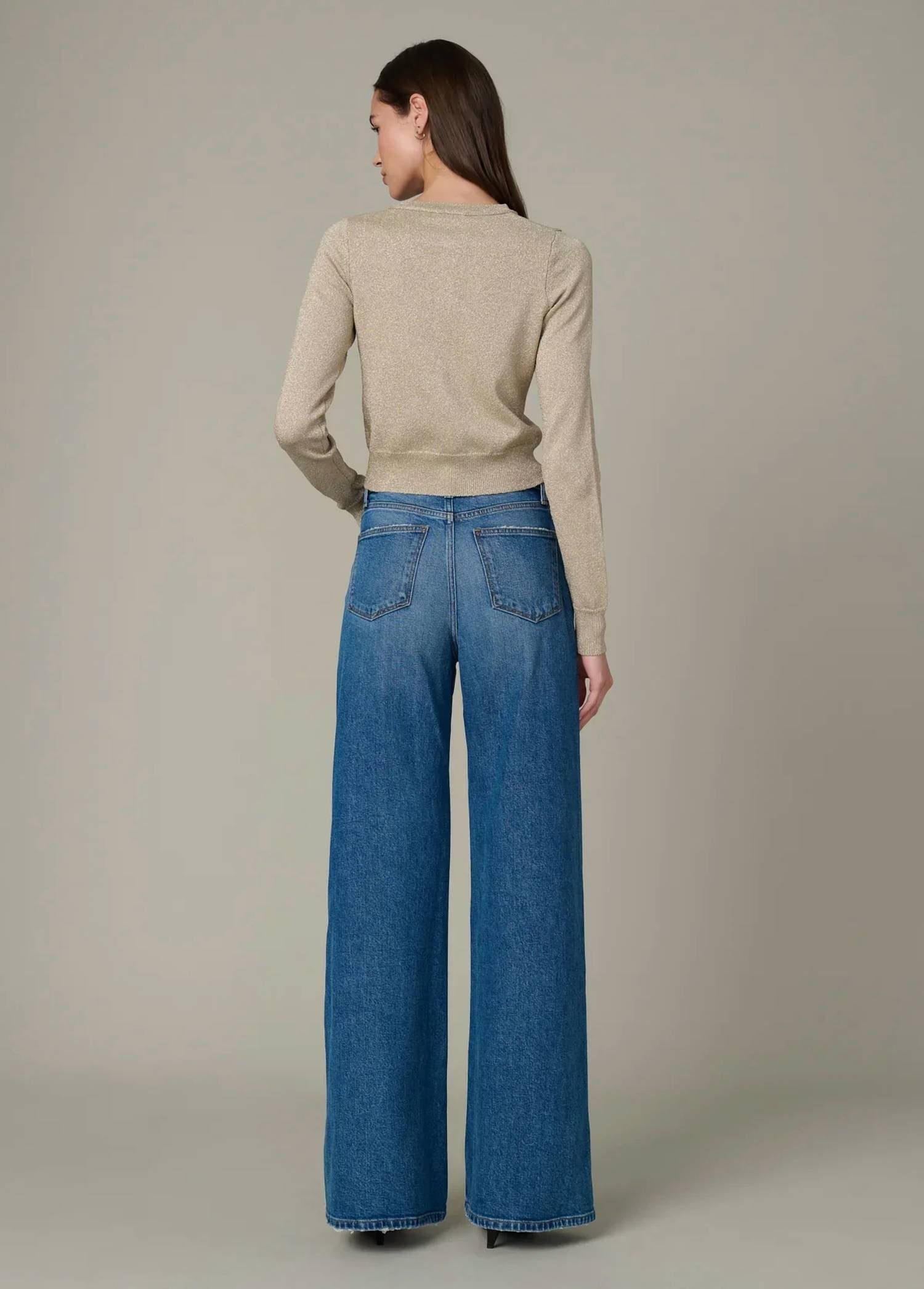 Joe'S Jeans - Mia Petite Petite High Rise Wide Leg Jeans