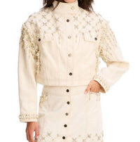 Allison - Rhinestone Relaxed Jacket