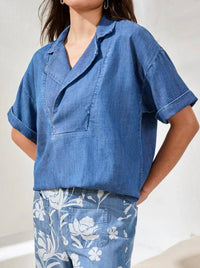 Tribal - Flowy Popover Shirt