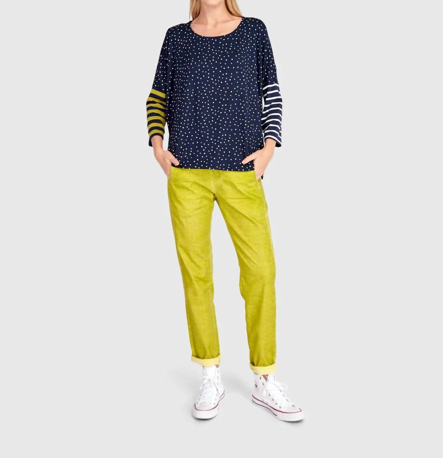 Alembika - Spot And Stripe Top