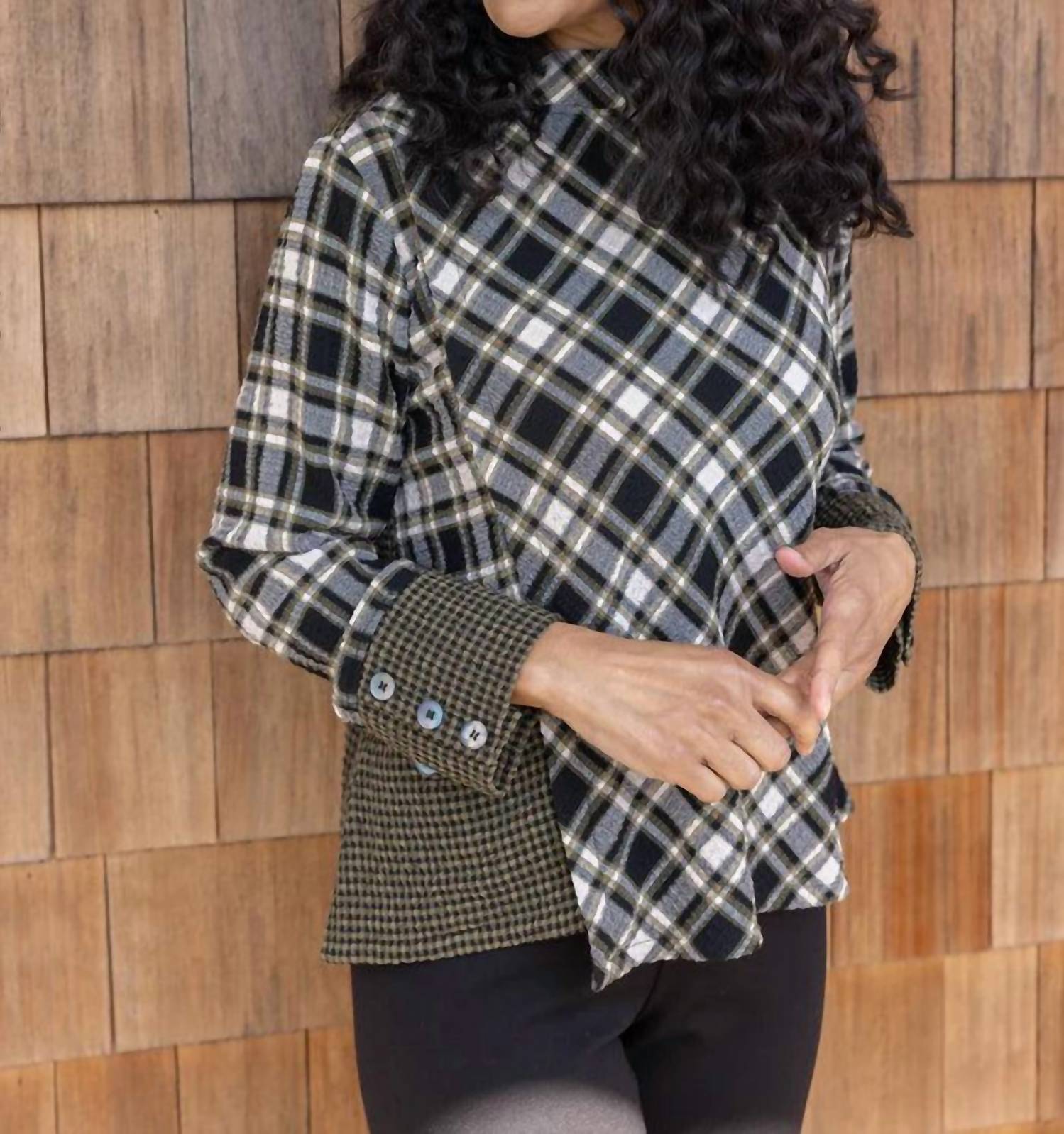 Habitat - Girl Gone Plaid Top
