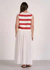 Elan - Bobbie Striped Sweater Vest