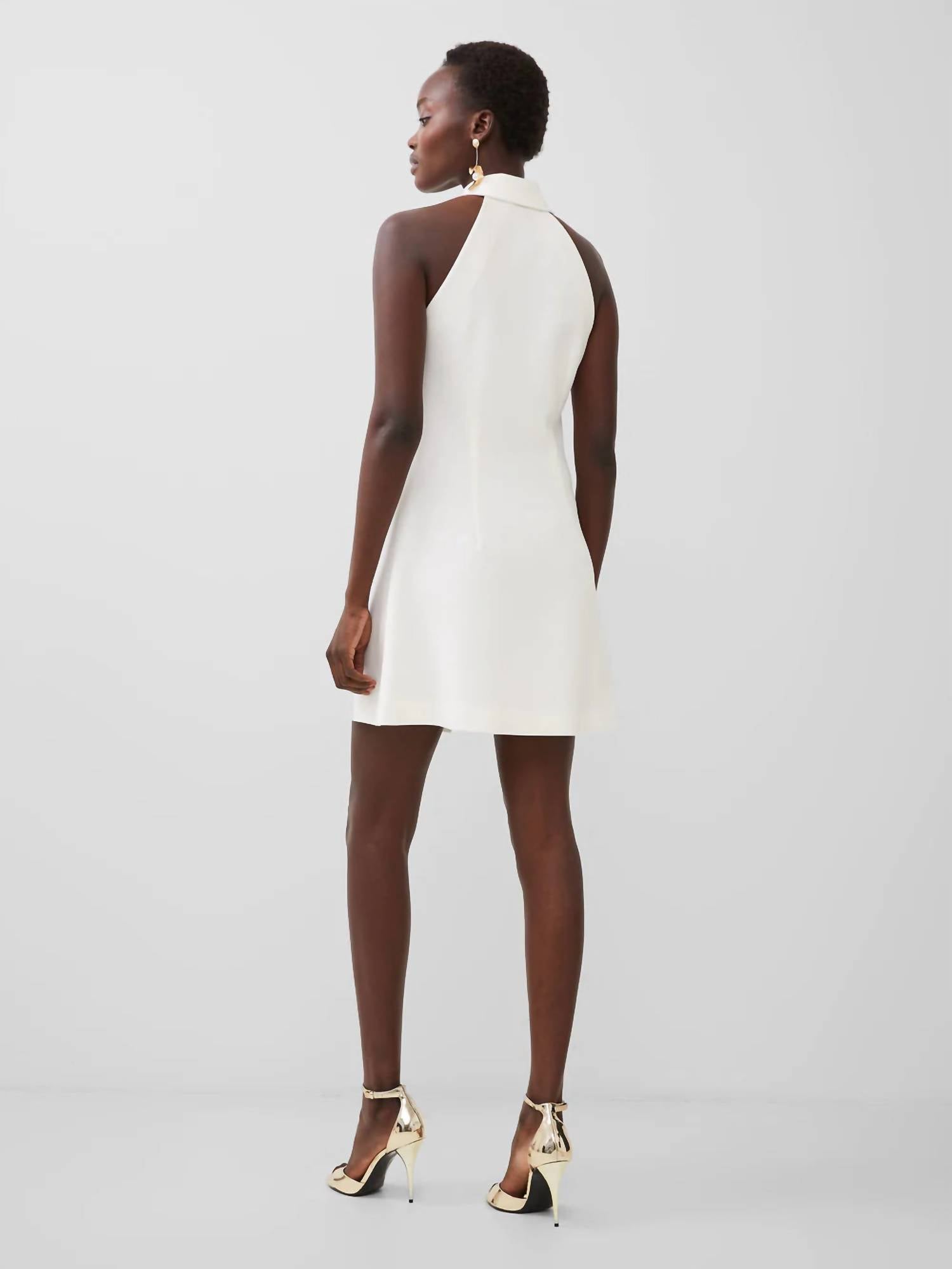 French Connection - Whisper Halter Blazer Dress