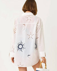 Lilly Pulitzer - KWITNEY LONG-SLEEVE COVERUP