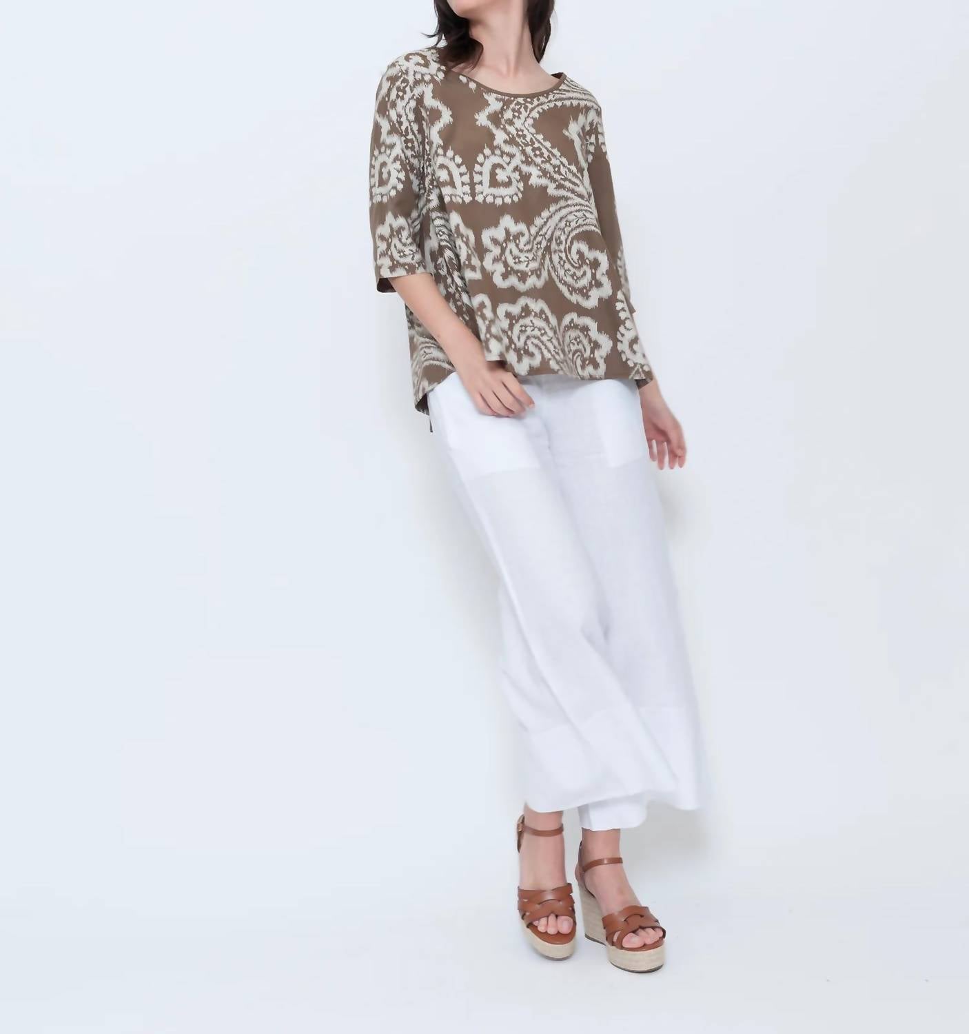 Blueberry - Easy A-line Top
