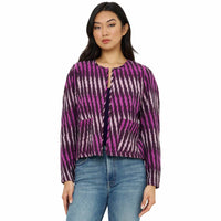 Oliphant - Ikat Open Front Jacket