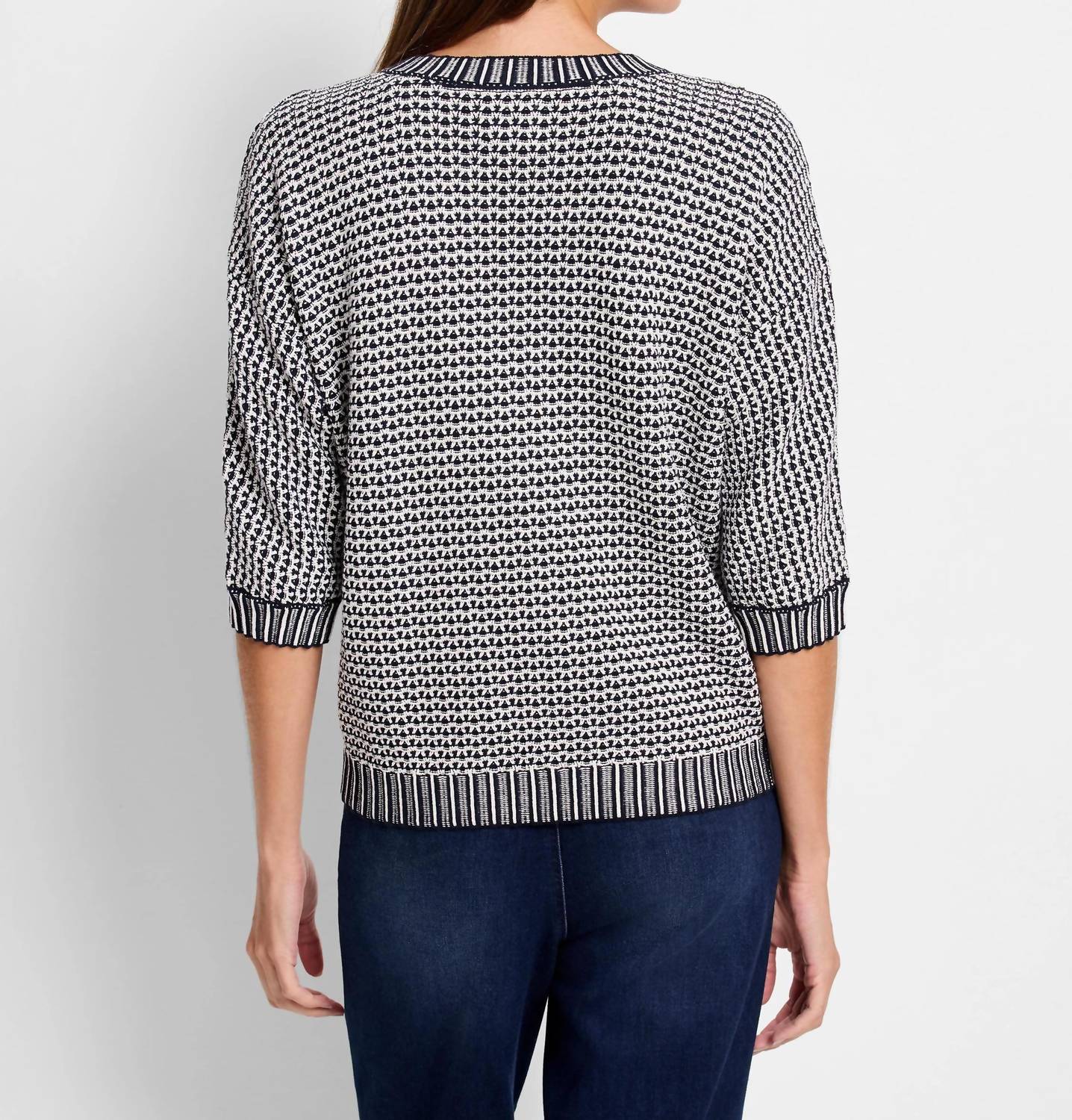 Nic + Zoe - Easy Tuck Stitch Sweater