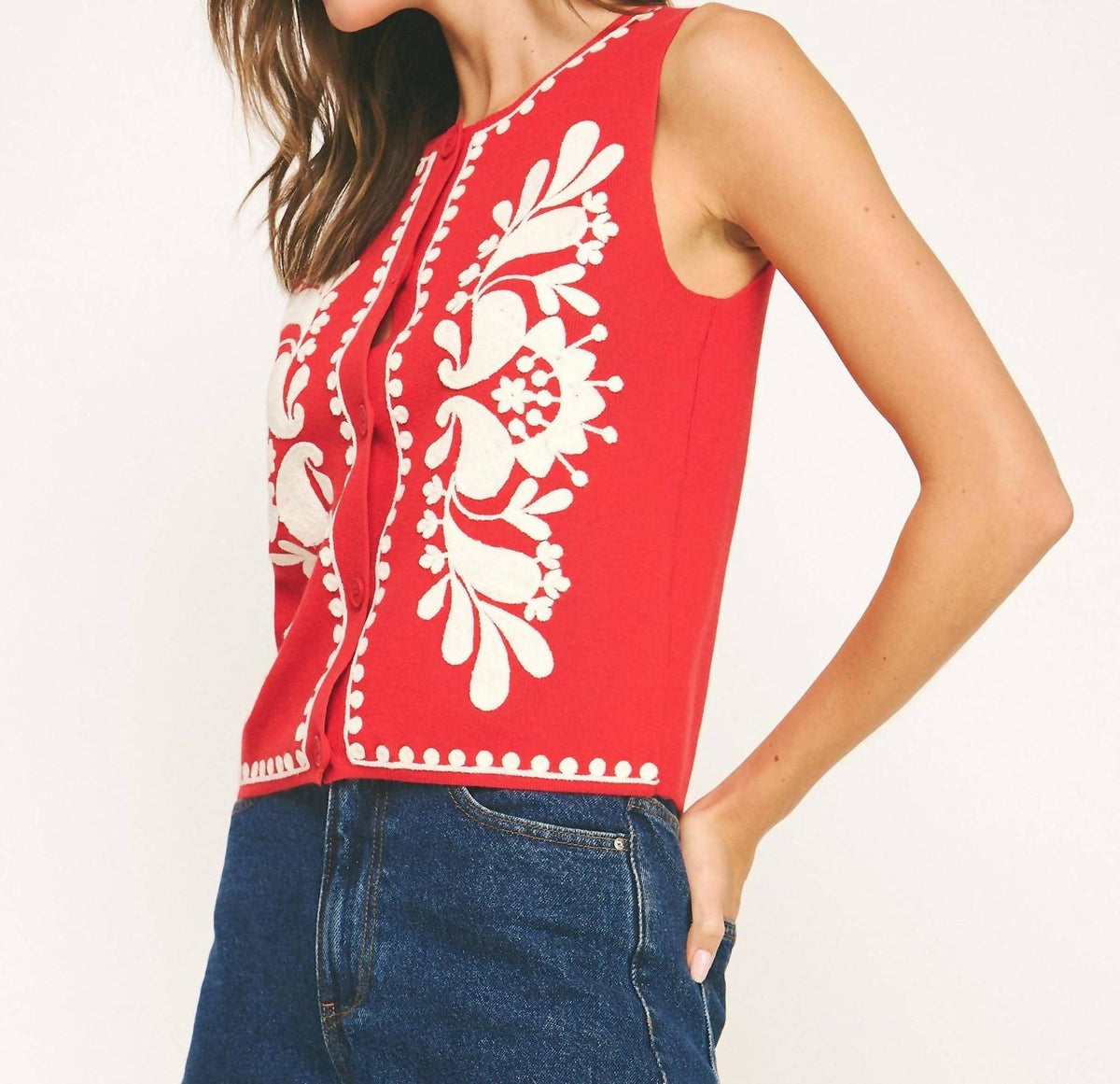 Strut & Bolt - Heidi Button-down Vest