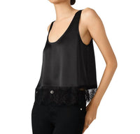 STEVE MADDEN Coraline Sleeveless Top in black - women's shirt - alternate view