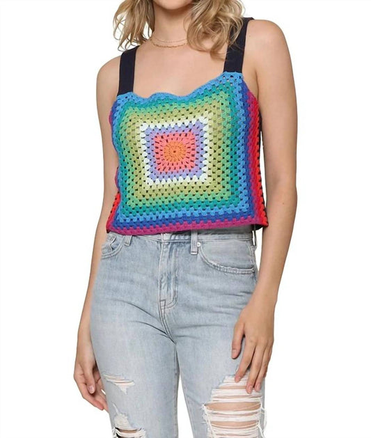 Pistola - VIVIENNE CROCHET SWEATER TANK