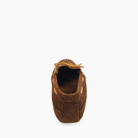 MINNETONKA Men's Double Bottom Softsole Moccasis Shoes in brown ruff - men's loafer - view 4