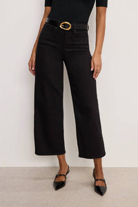 Good American - Good Waist Cropped Palazzo Jeans