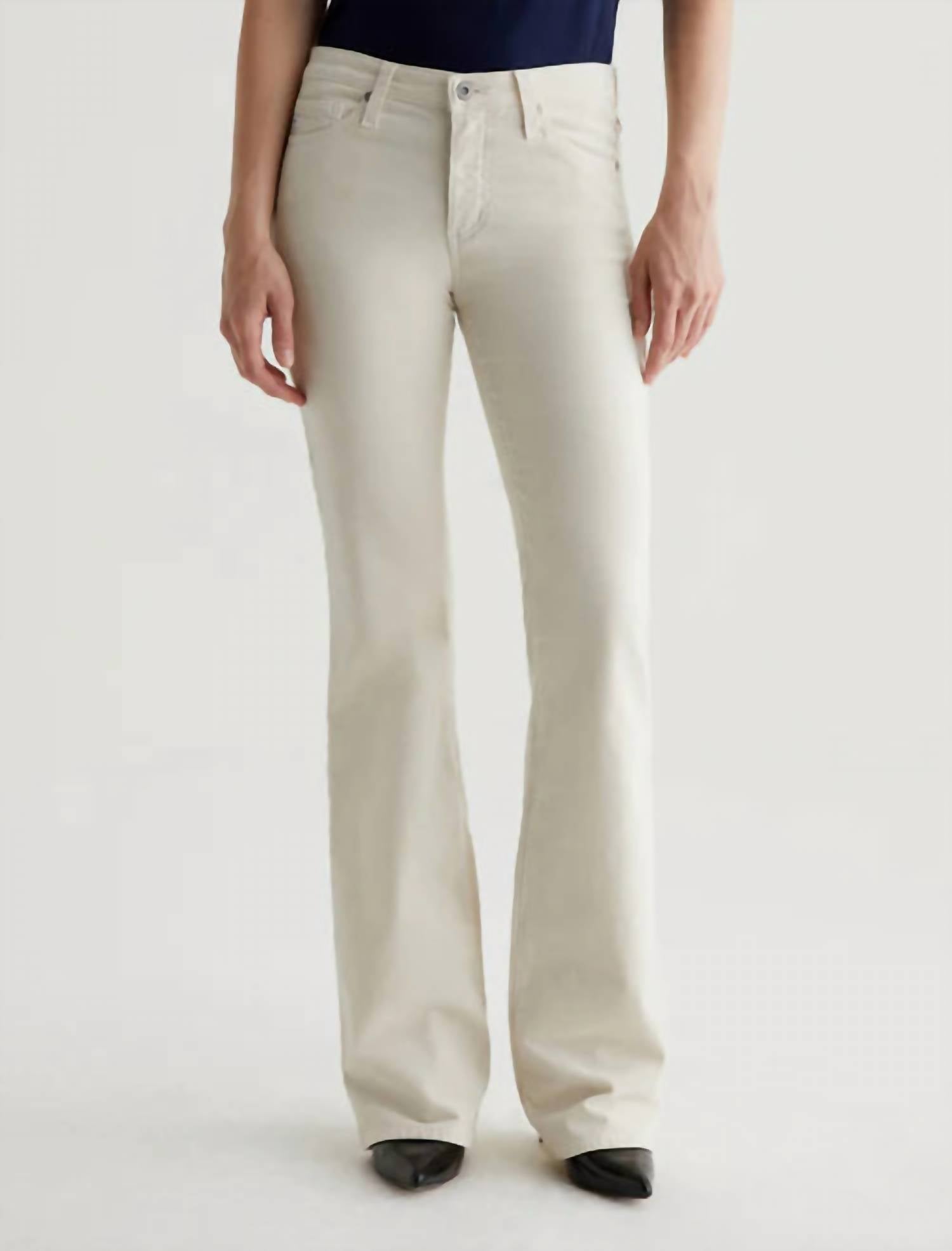 Ag Jeans - Angel Corduroy Low-rise Bootcut Jeans