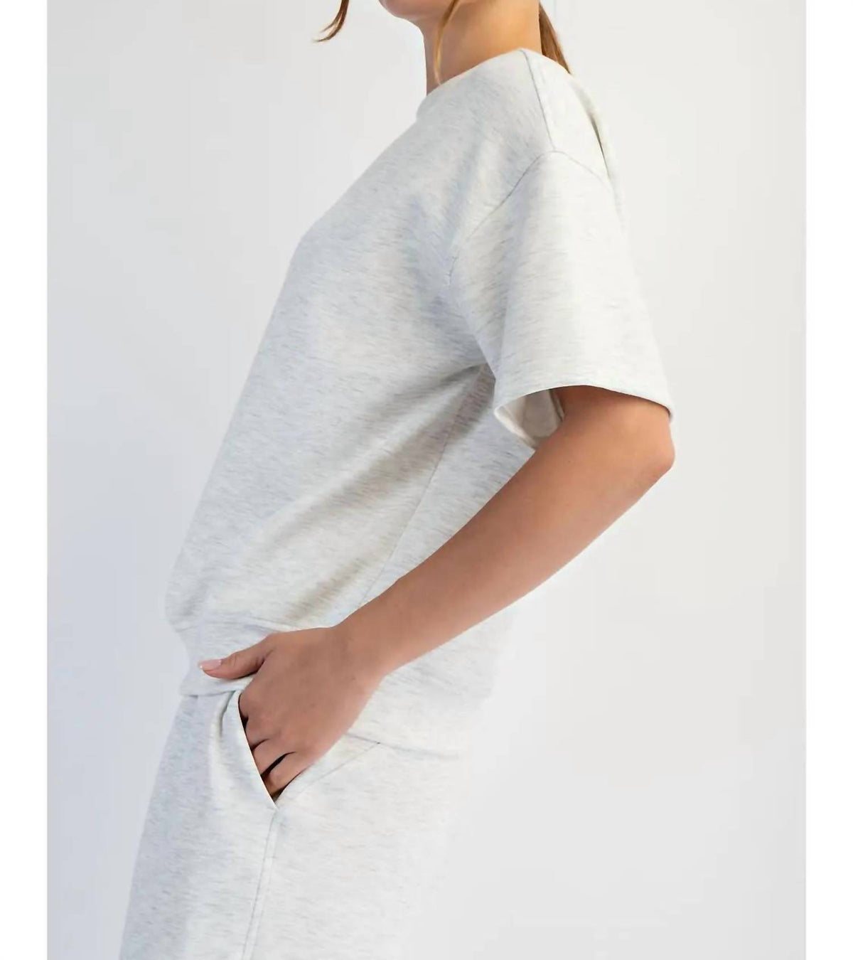 Rae Mode - Modal Scuba Basic Short Sleeve Top