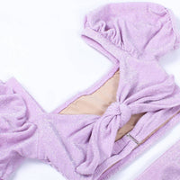 Shade Critters - Shimmer High Waisted Bikini Set