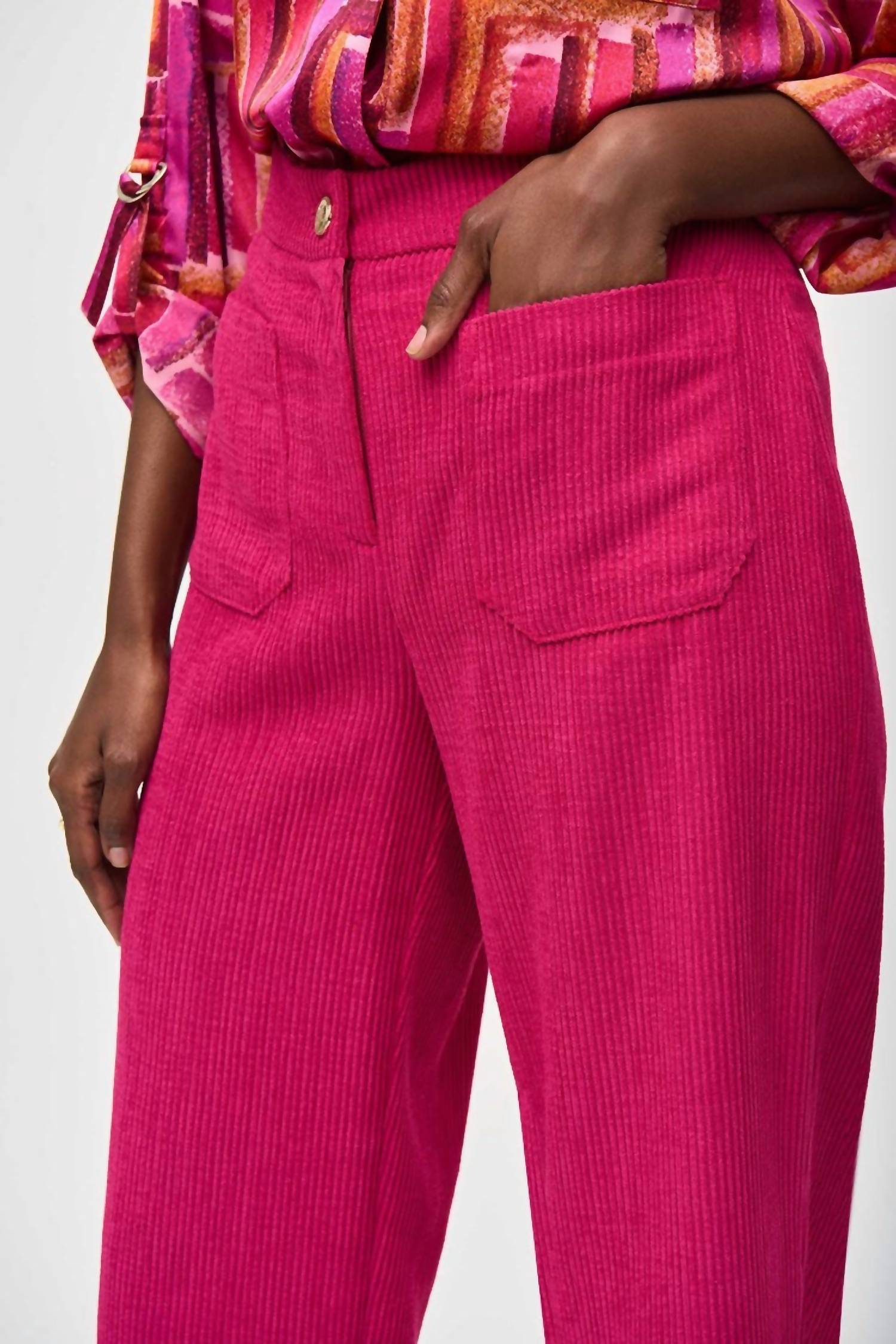 Joseph Ribkoff - Corduroy Culotte Pants