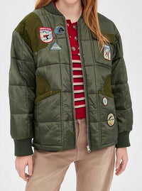 Sea - Eira Quilted Patched Puffer Jacket