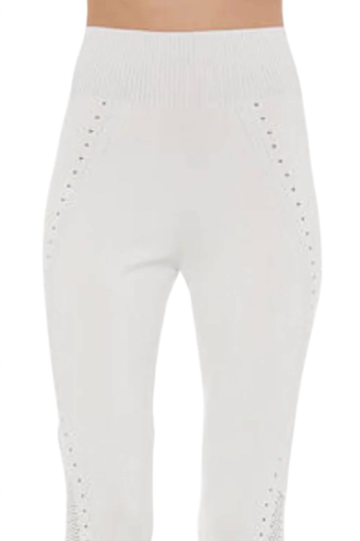 Alberta Ferretti - Pull On Knit Pants