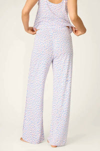 Pj Salvage - Animal Lover Leopard Print Tank Top And Pants Set