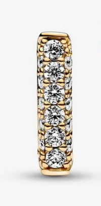 Pandora - Women's Crystal Bar Earrings