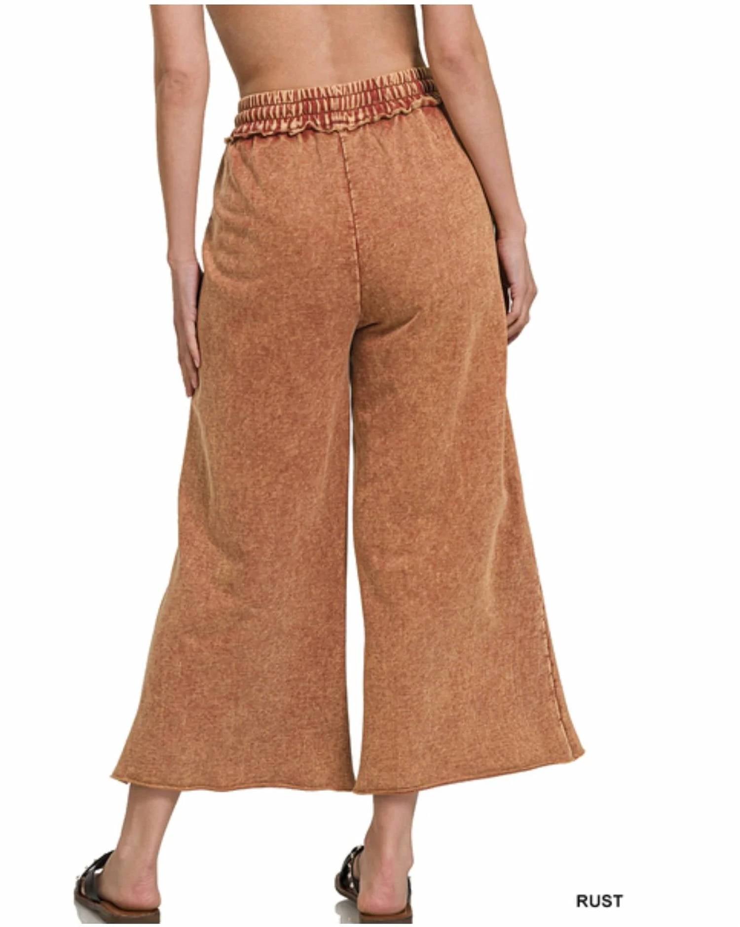 Zenana - About Those Palazzo Pants