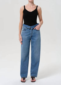 AGOLDE Women's Echo Taper Jean in shrine - women's jeans