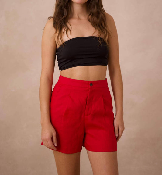 Attentif - Essential Linen Shorts