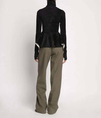 Proenza Schouler - Compact Velvet Knit Top