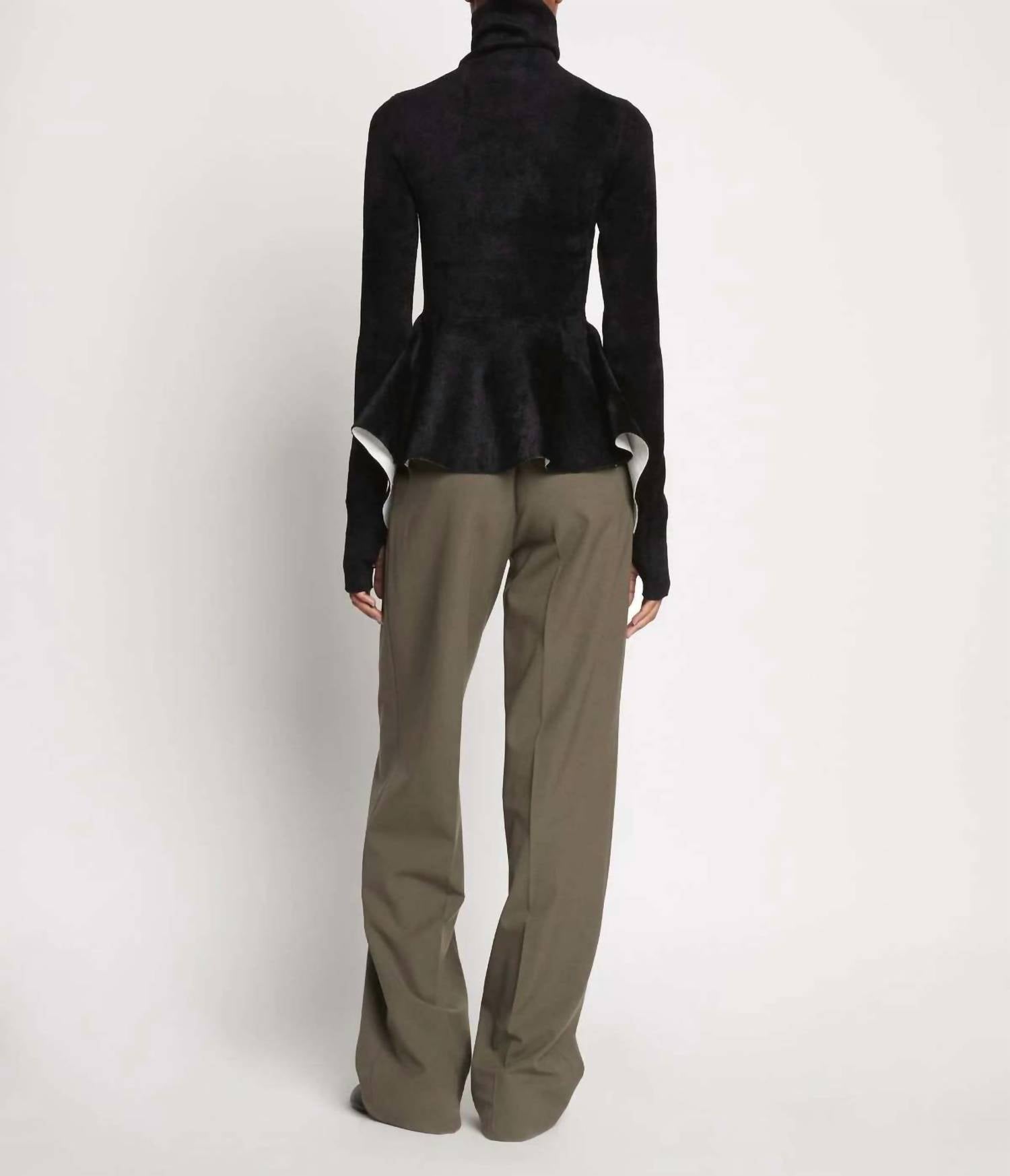 Proenza Schouler - Compact Velvet Knit Top