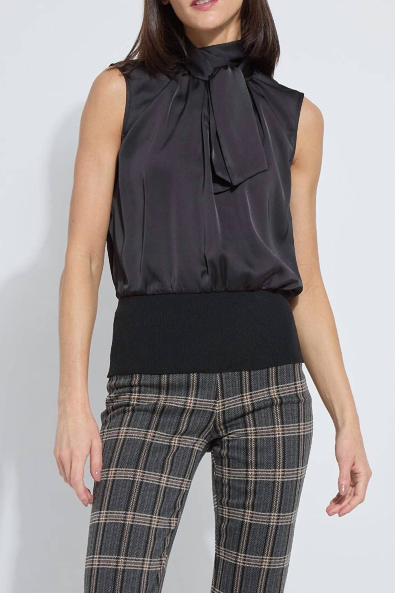 Lysse - Indira Mix Media Scarf Blouse