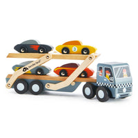 Tender Leaf Toys - Wooden Car Transporter