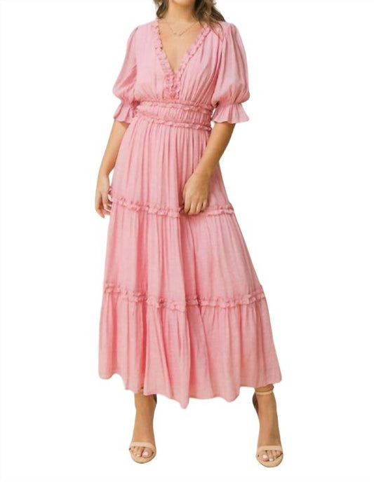 Flying Tomato - Modern Movement Lace Maxi Dress