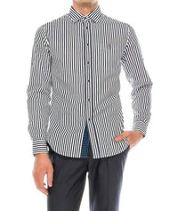 Bizzo Men - Striped Button Up Shirt