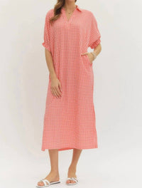 Entro - Gingham Dress